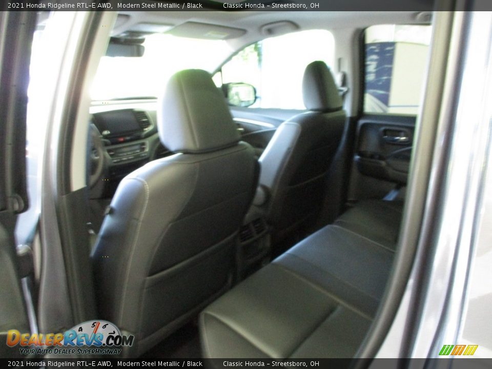 2021 Honda Ridgeline RTL-E AWD Modern Steel Metallic / Black Photo #26