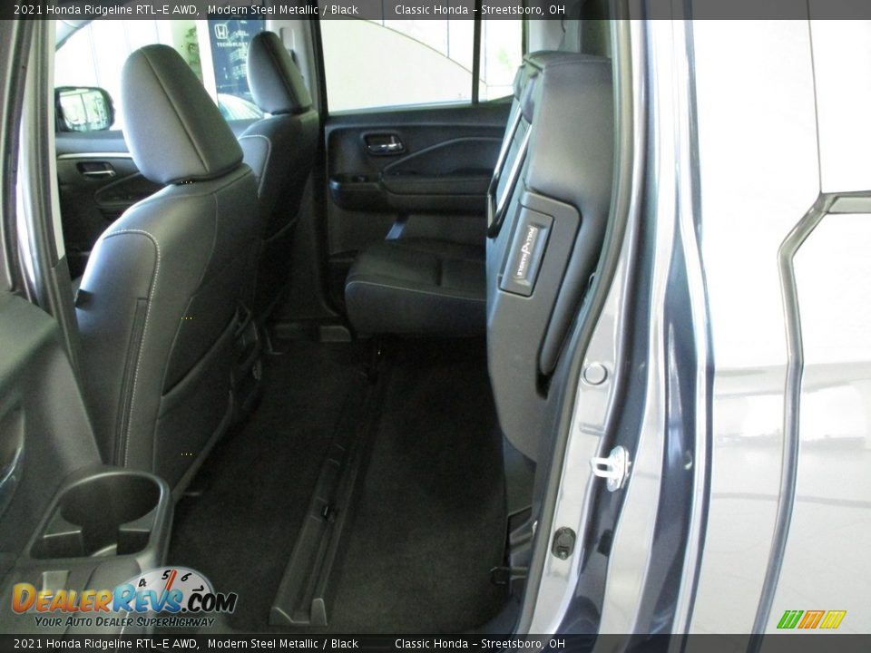 2021 Honda Ridgeline RTL-E AWD Modern Steel Metallic / Black Photo #28