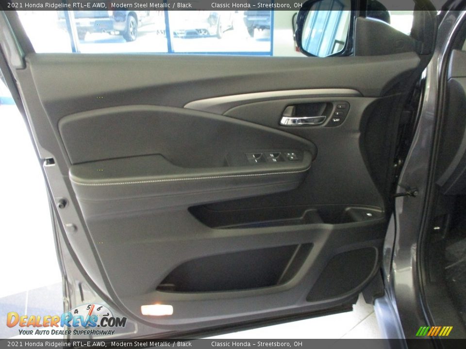 2021 Honda Ridgeline RTL-E AWD Modern Steel Metallic / Black Photo #29