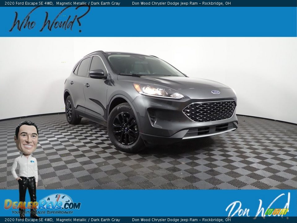 2020 Ford Escape SE 4WD Magnetic Metallic / Dark Earth Gray Photo #1