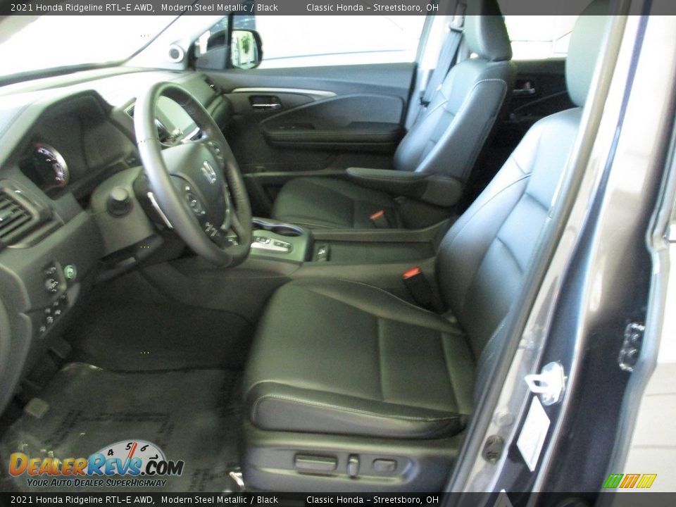 2021 Honda Ridgeline RTL-E AWD Modern Steel Metallic / Black Photo #31