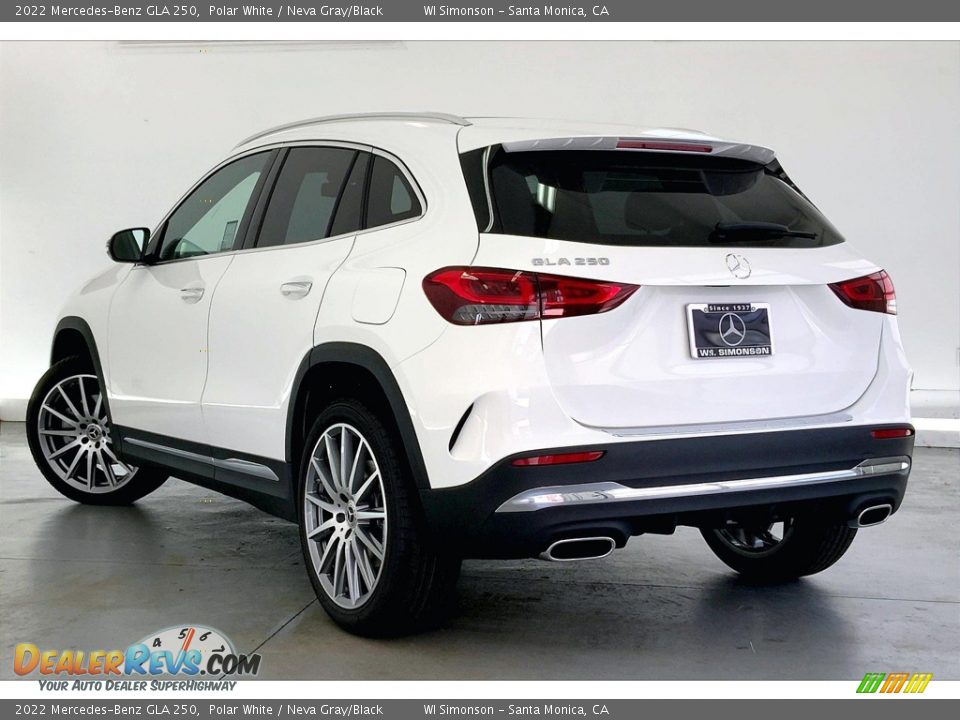 2022 Mercedes-Benz GLA 250 Polar White / Neva Gray/Black Photo #2