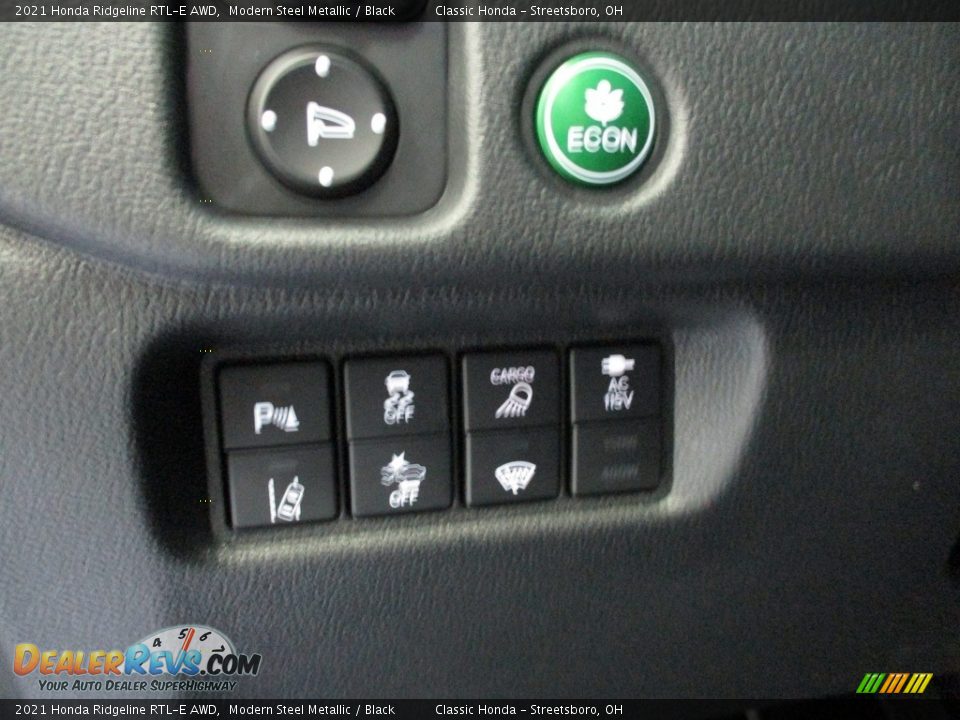 2021 Honda Ridgeline RTL-E AWD Modern Steel Metallic / Black Photo #32