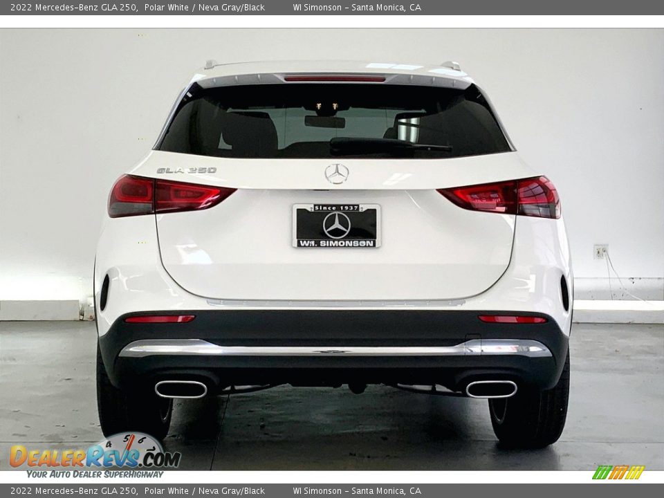 2022 Mercedes-Benz GLA 250 Polar White / Neva Gray/Black Photo #3