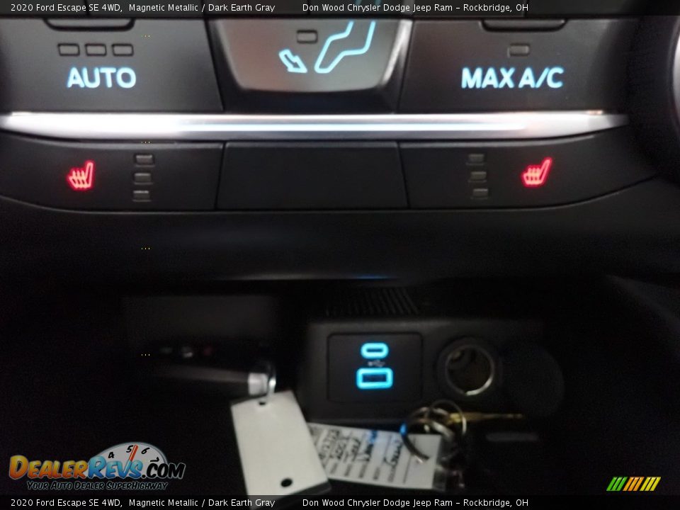 2020 Ford Escape SE 4WD Magnetic Metallic / Dark Earth Gray Photo #5