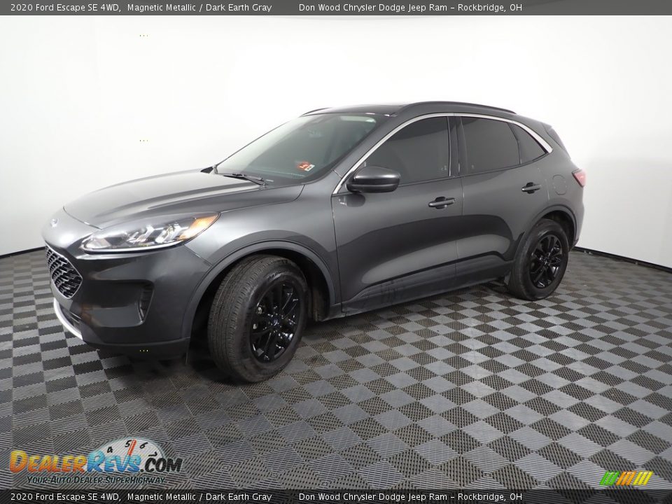 2020 Ford Escape SE 4WD Magnetic Metallic / Dark Earth Gray Photo #7