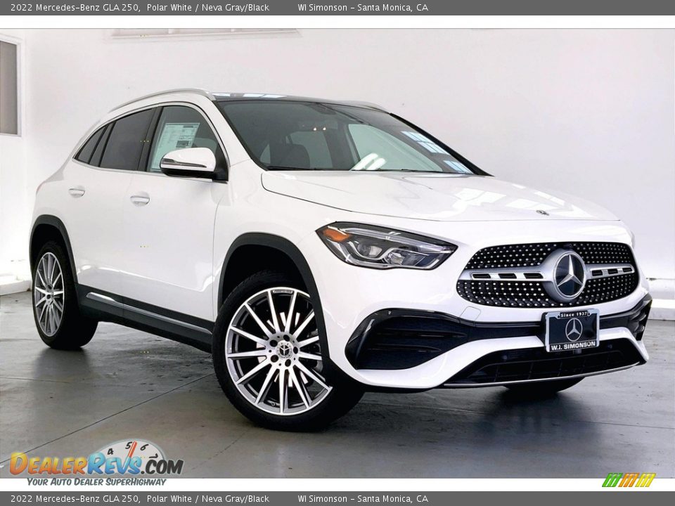 2022 Mercedes-Benz GLA 250 Polar White / Neva Gray/Black Photo #12