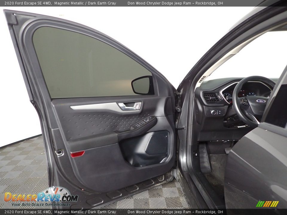 2020 Ford Escape SE 4WD Magnetic Metallic / Dark Earth Gray Photo #14