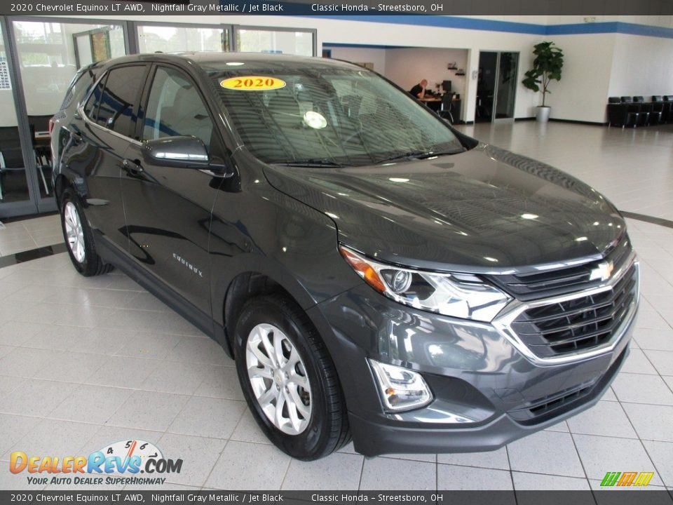 2020 Chevrolet Equinox LT AWD Nightfall Gray Metallic / Jet Black Photo #3