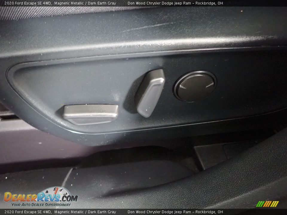 2020 Ford Escape SE 4WD Magnetic Metallic / Dark Earth Gray Photo #16