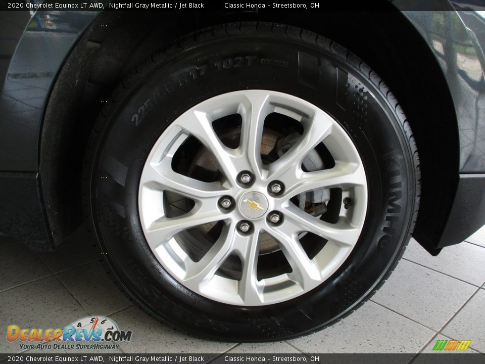2020 Chevrolet Equinox LT AWD Nightfall Gray Metallic / Jet Black Photo #5