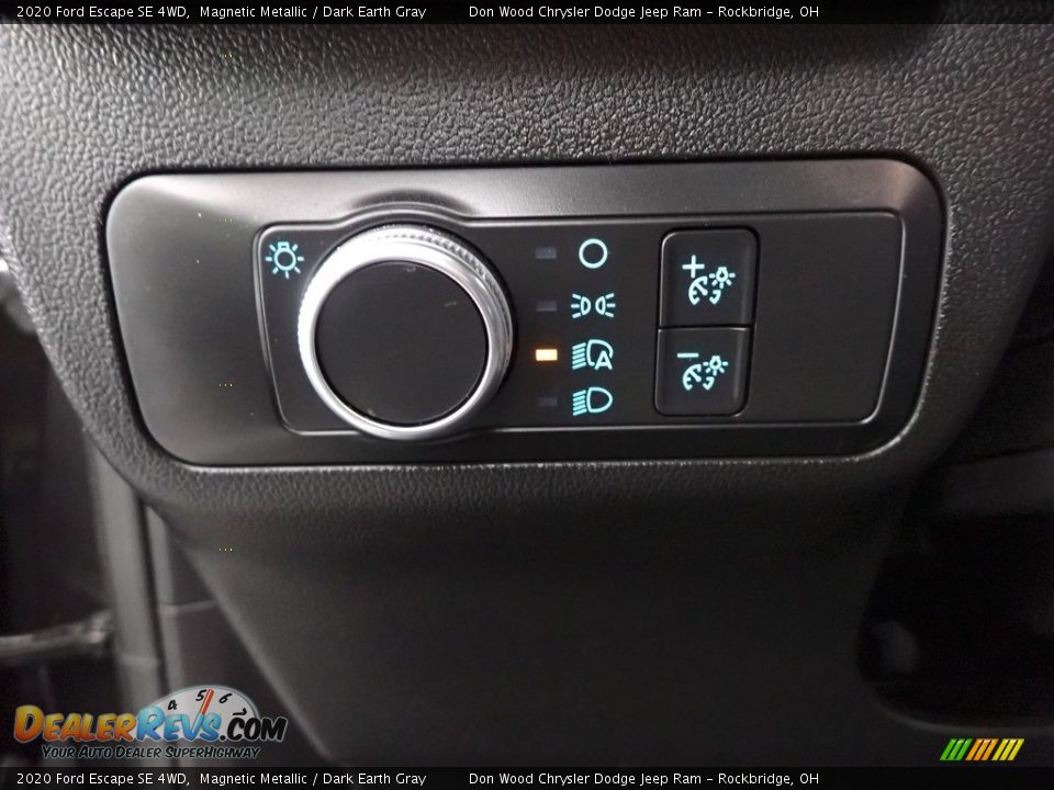 2020 Ford Escape SE 4WD Magnetic Metallic / Dark Earth Gray Photo #18