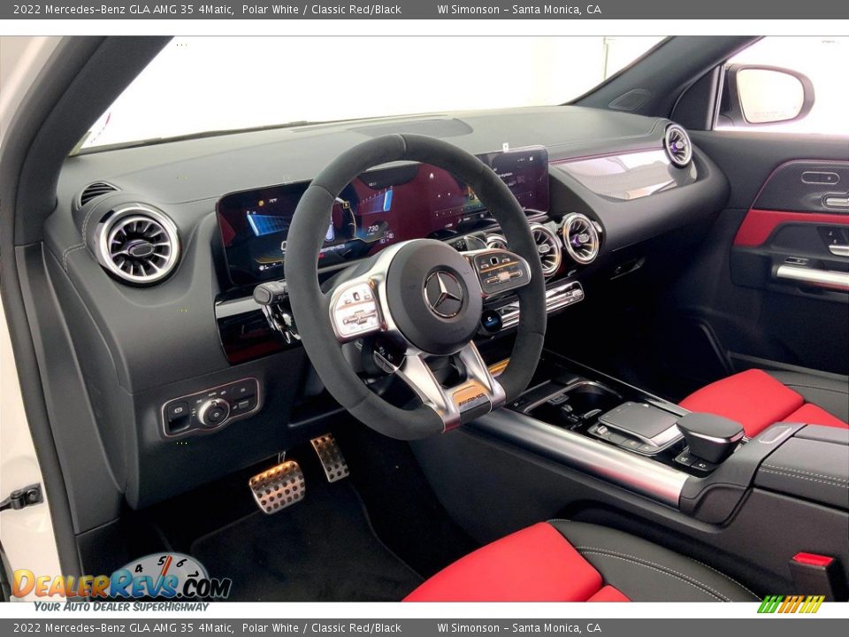 Dashboard of 2022 Mercedes-Benz GLA AMG 35 4Matic Photo #4