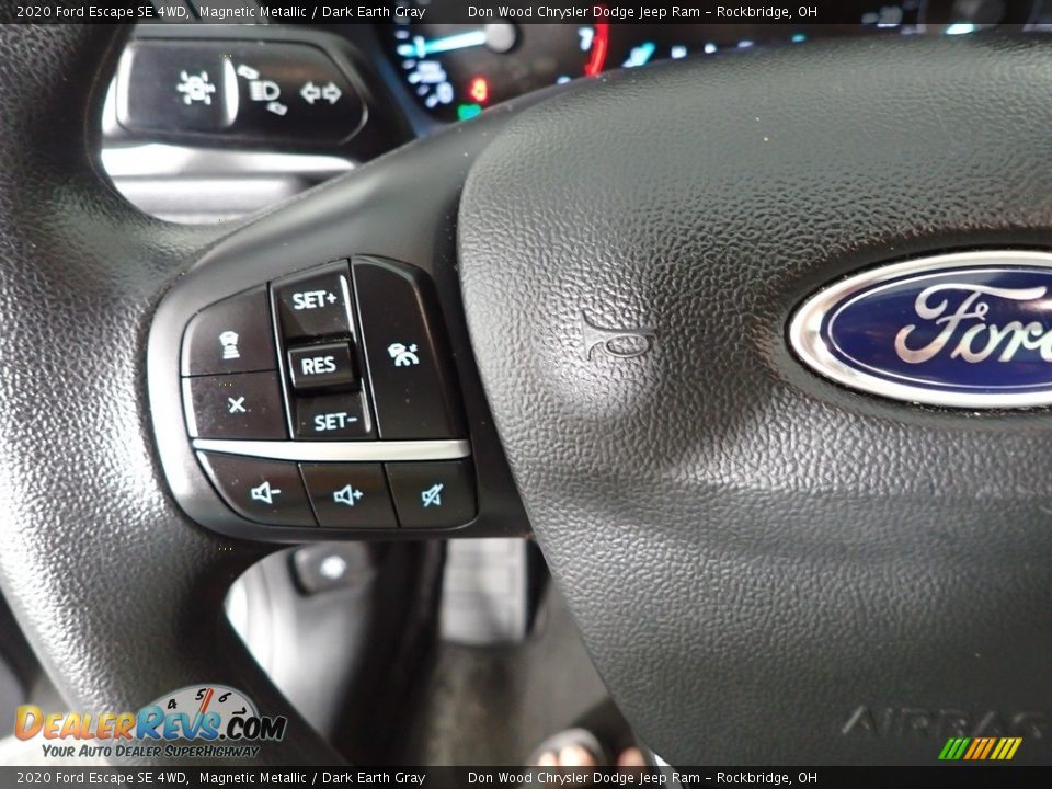2020 Ford Escape SE 4WD Magnetic Metallic / Dark Earth Gray Photo #19