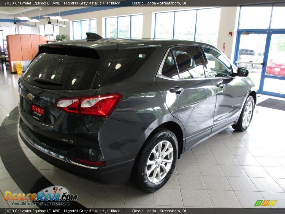 2020 Chevrolet Equinox LT AWD Nightfall Gray Metallic / Jet Black Photo #7