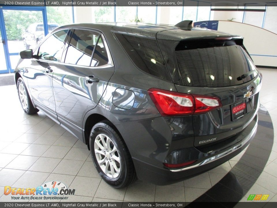 2020 Chevrolet Equinox LT AWD Nightfall Gray Metallic / Jet Black Photo #9