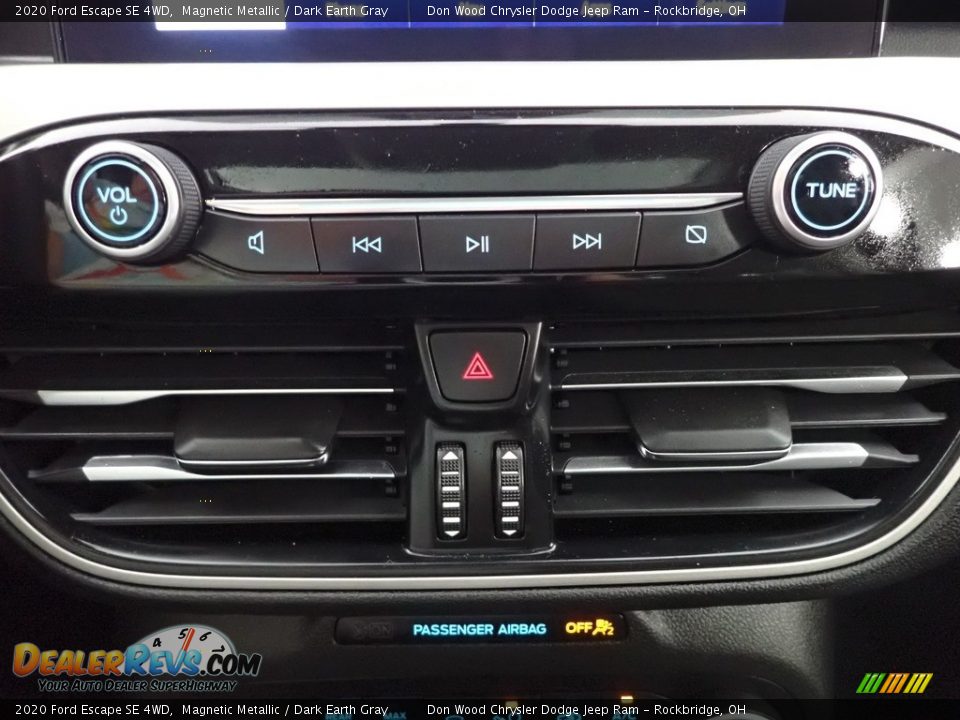 2020 Ford Escape SE 4WD Magnetic Metallic / Dark Earth Gray Photo #22