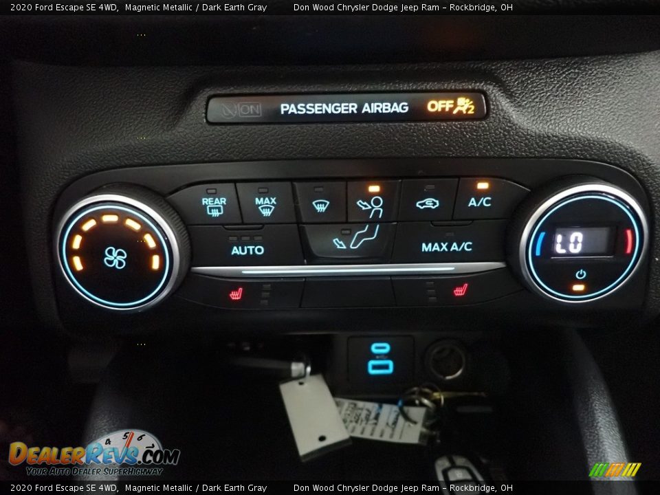 2020 Ford Escape SE 4WD Magnetic Metallic / Dark Earth Gray Photo #23