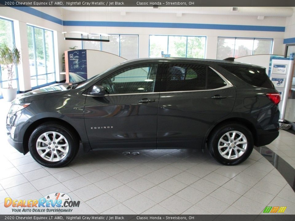 2020 Chevrolet Equinox LT AWD Nightfall Gray Metallic / Jet Black Photo #10