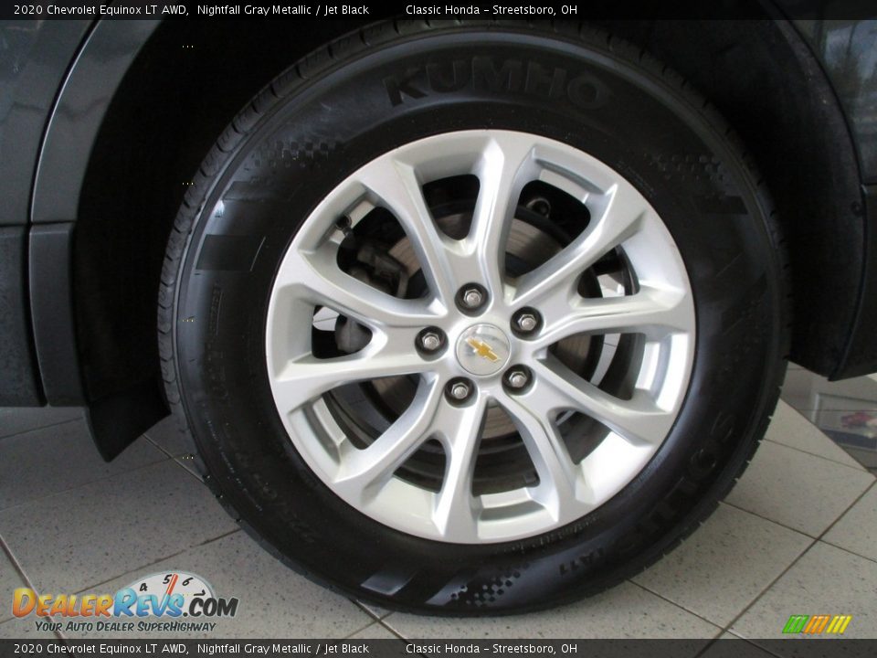 2020 Chevrolet Equinox LT AWD Nightfall Gray Metallic / Jet Black Photo #11