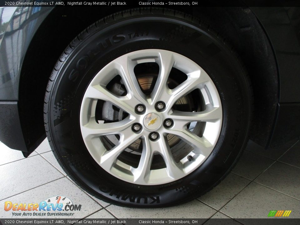 2020 Chevrolet Equinox LT AWD Nightfall Gray Metallic / Jet Black Photo #12