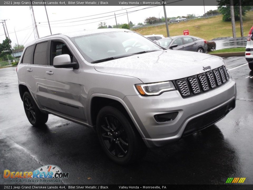 2021 Jeep Grand Cherokee Laredo 4x4 Billet Silver Metallic / Black Photo #5