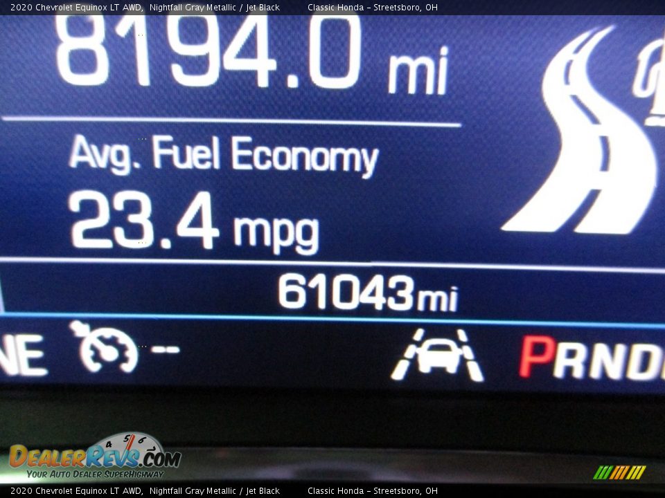 2020 Chevrolet Equinox LT AWD Nightfall Gray Metallic / Jet Black Photo #32