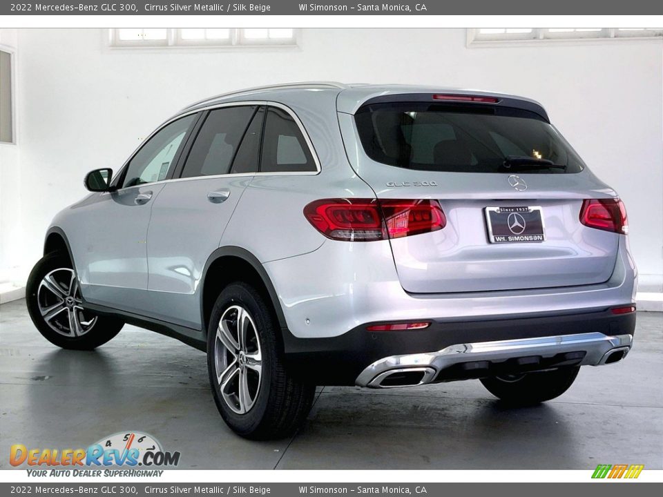 2022 Mercedes-Benz GLC 300 Cirrus Silver Metallic / Silk Beige Photo #2