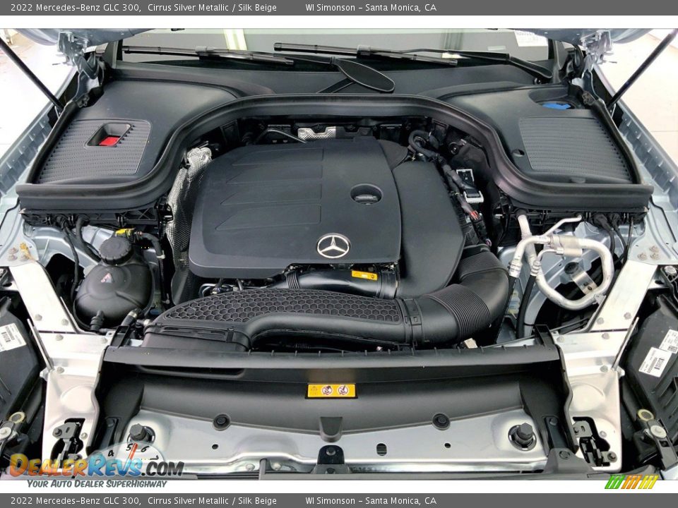 2022 Mercedes-Benz GLC 300 2.0 Liter Turbocharged DOHC 16-Valve VVT 4 Cylinder Engine Photo #9