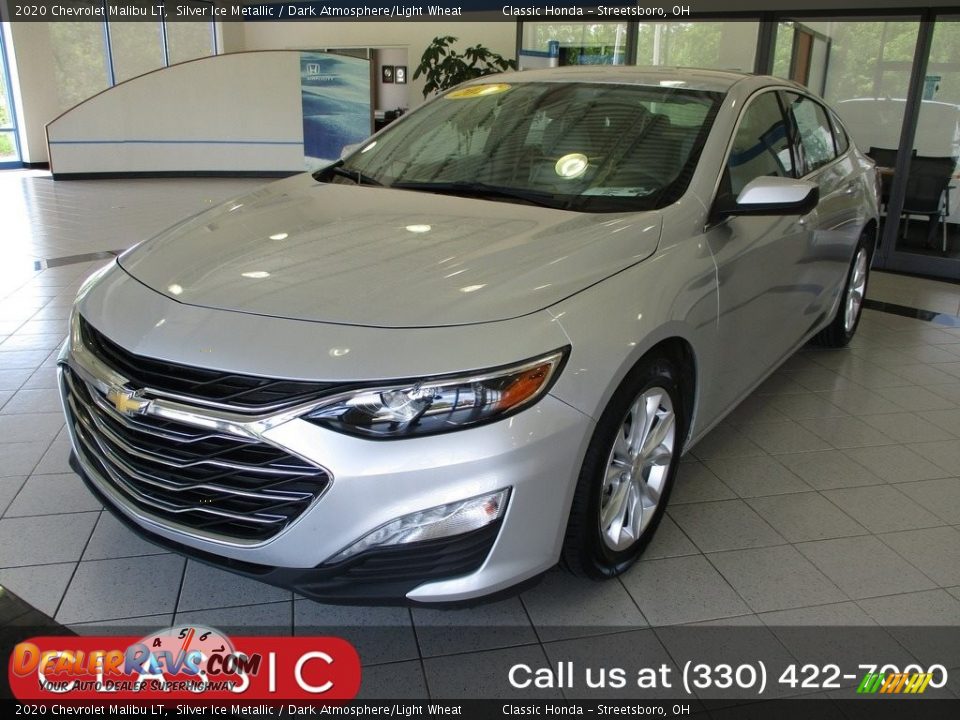 2020 Chevrolet Malibu LT Silver Ice Metallic / Dark Atmosphere/Light Wheat Photo #1