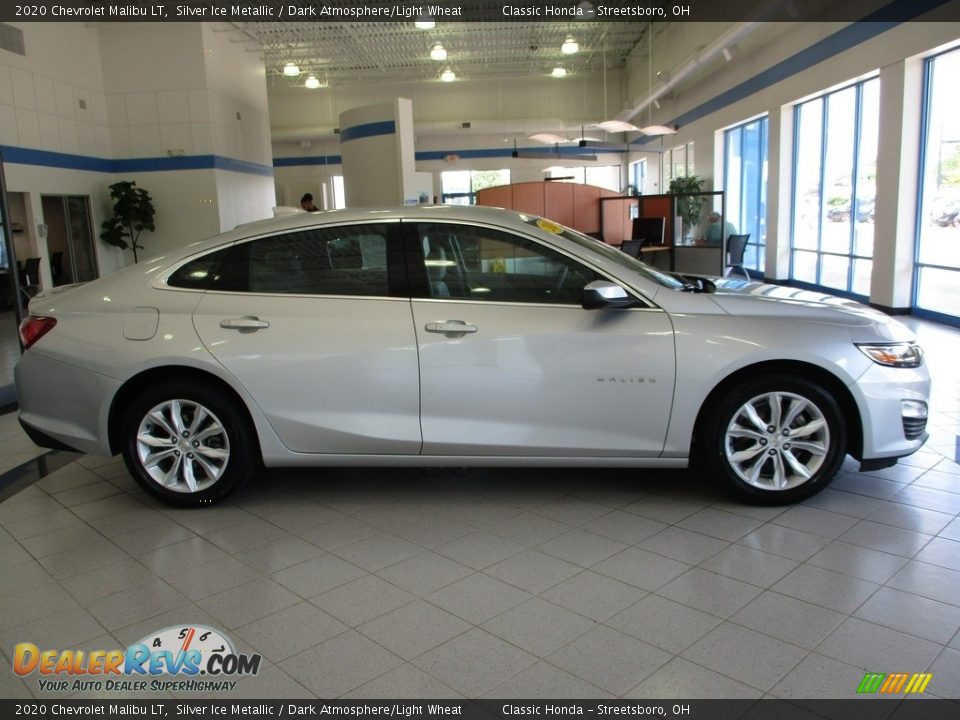 2020 Chevrolet Malibu LT Silver Ice Metallic / Dark Atmosphere/Light Wheat Photo #4