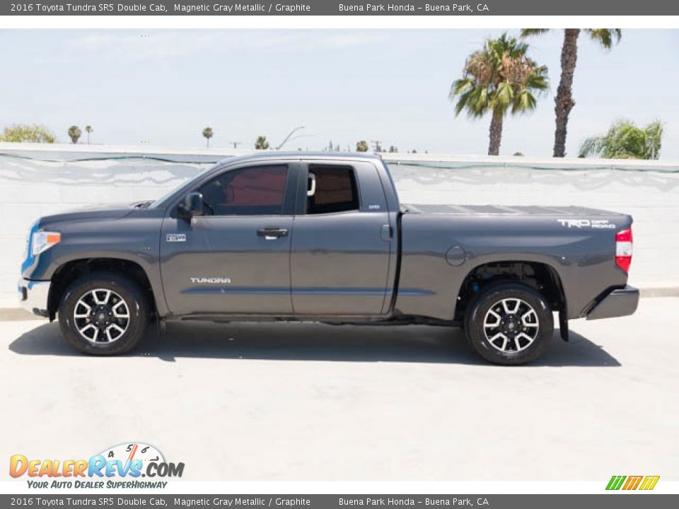 Magnetic Gray Metallic 2016 Toyota Tundra SR5 Double Cab Photo #8