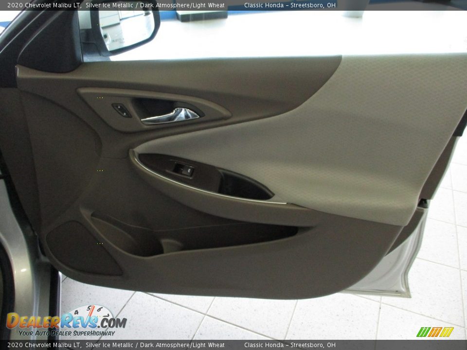 2020 Chevrolet Malibu LT Silver Ice Metallic / Dark Atmosphere/Light Wheat Photo #14