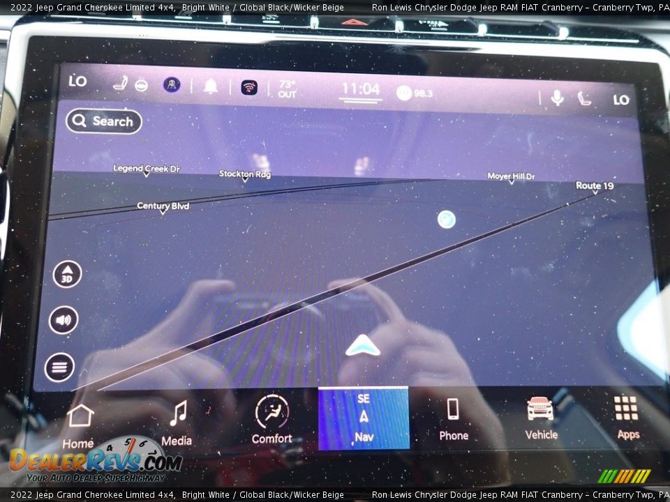 2022 Jeep Grand Cherokee Limited 4x4 Bright White / Global Black/Wicker Beige Photo #18