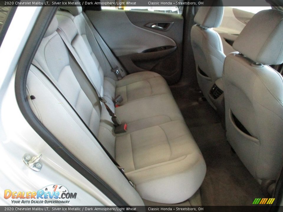 2020 Chevrolet Malibu LT Silver Ice Metallic / Dark Atmosphere/Light Wheat Photo #19