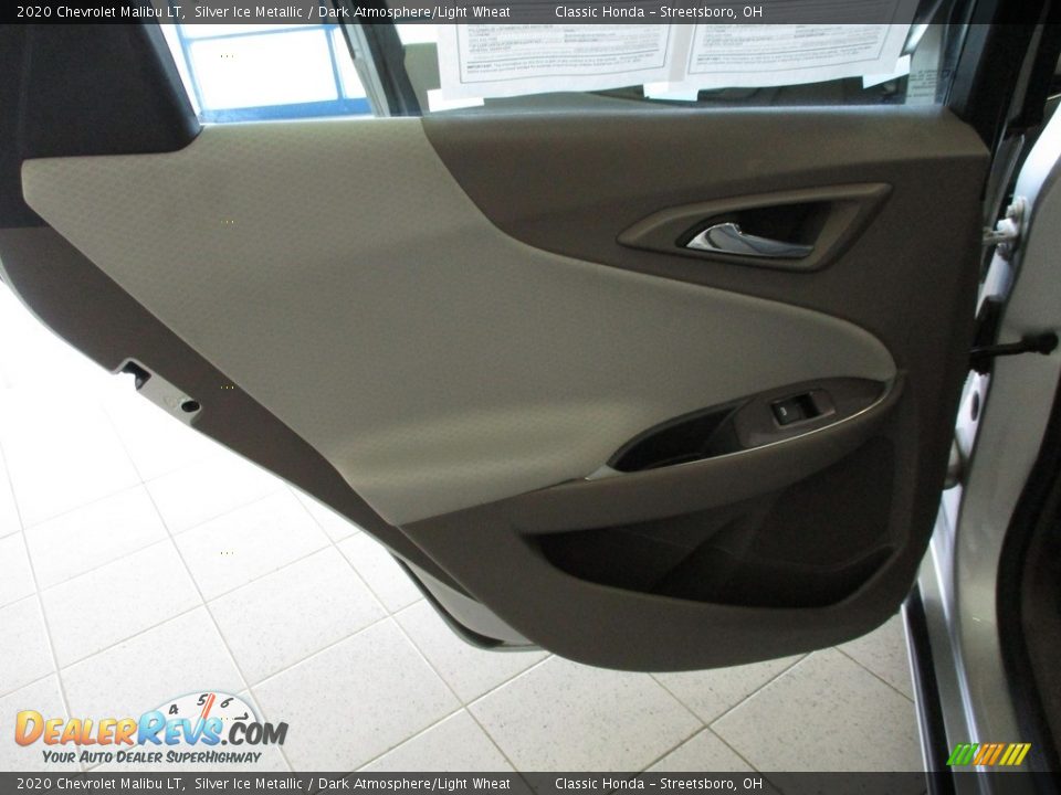 2020 Chevrolet Malibu LT Silver Ice Metallic / Dark Atmosphere/Light Wheat Photo #22