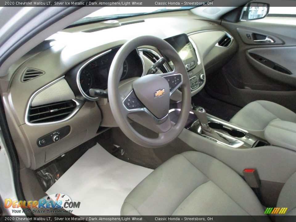 2020 Chevrolet Malibu LT Silver Ice Metallic / Dark Atmosphere/Light Wheat Photo #26