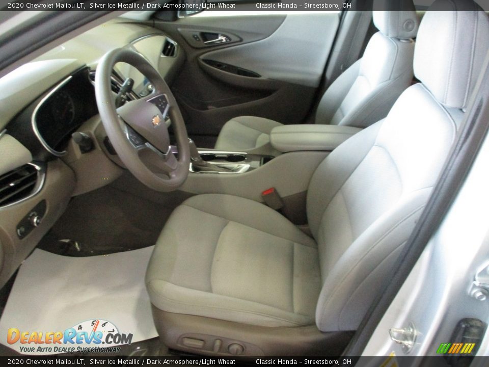 2020 Chevrolet Malibu LT Silver Ice Metallic / Dark Atmosphere/Light Wheat Photo #27