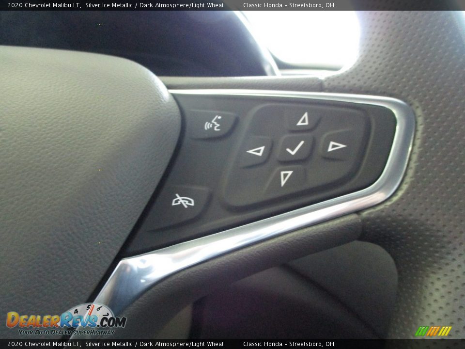 2020 Chevrolet Malibu LT Silver Ice Metallic / Dark Atmosphere/Light Wheat Photo #29