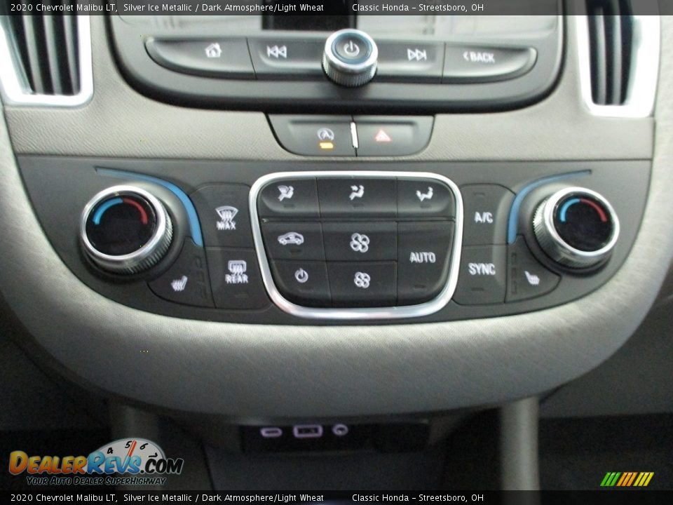 2020 Chevrolet Malibu LT Silver Ice Metallic / Dark Atmosphere/Light Wheat Photo #32