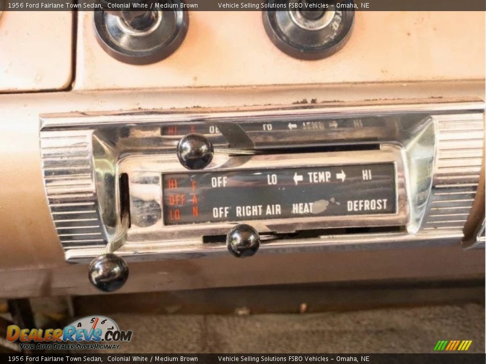 Controls of 1956 Ford Fairlane Town Sedan Photo #10