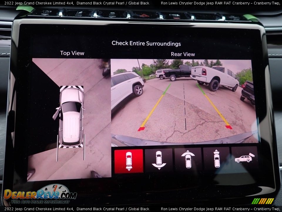 2022 Jeep Grand Cherokee Limited 4x4 Diamond Black Crystal Pearl / Global Black Photo #19