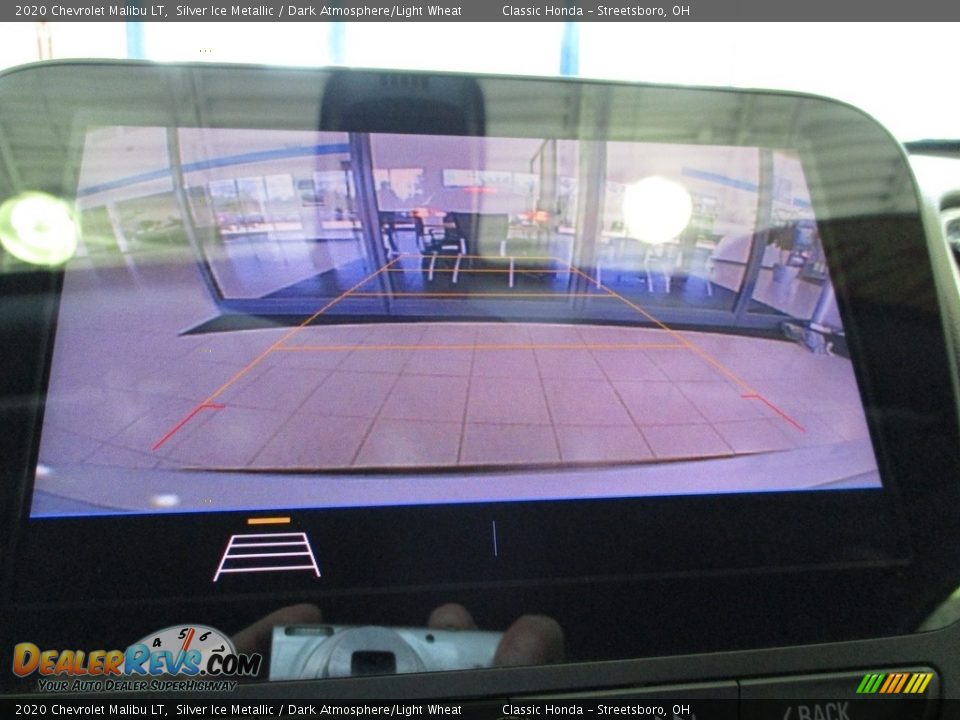 2020 Chevrolet Malibu LT Silver Ice Metallic / Dark Atmosphere/Light Wheat Photo #36