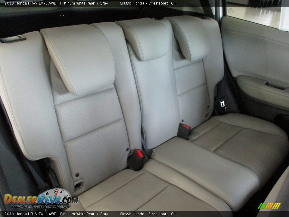 2019 Honda HR-V EX-L AWD Platinum White Pearl / Gray Photo #22