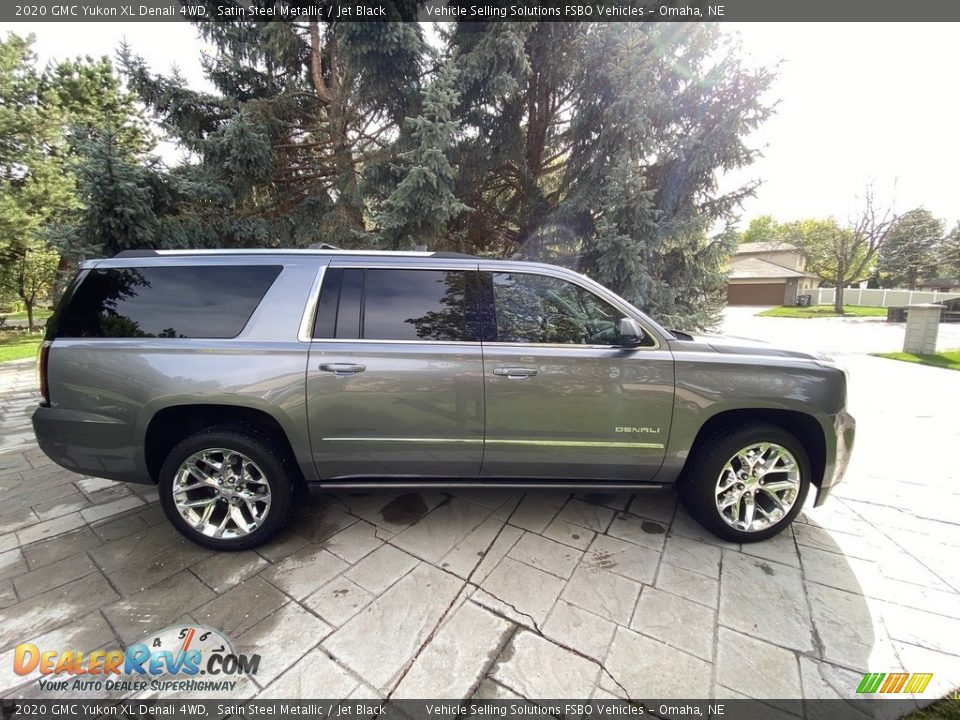 Satin Steel Metallic 2020 GMC Yukon XL Denali 4WD Photo #2