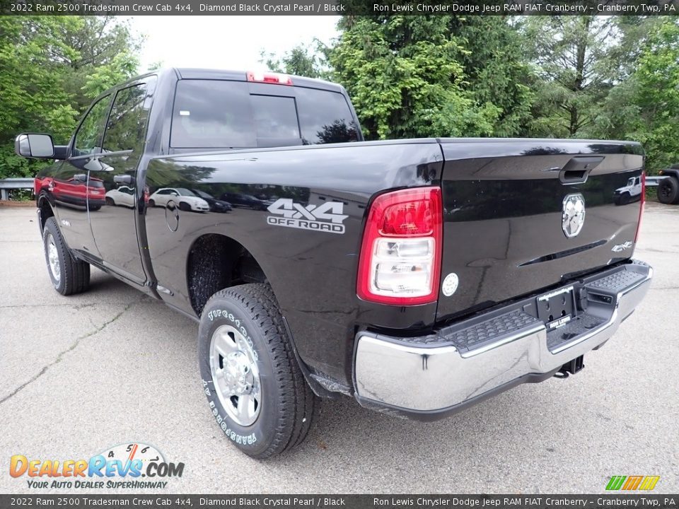 2022 Ram 2500 Tradesman Crew Cab 4x4 Diamond Black Crystal Pearl / Black Photo #3