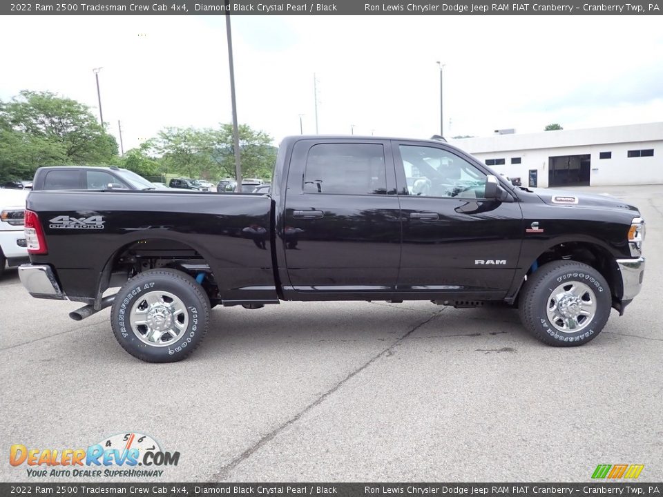 2022 Ram 2500 Tradesman Crew Cab 4x4 Diamond Black Crystal Pearl / Black Photo #6