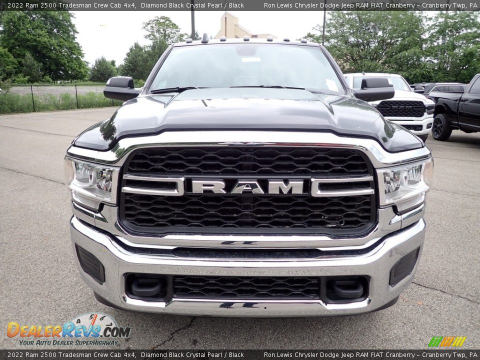 2022 Ram 2500 Tradesman Crew Cab 4x4 Diamond Black Crystal Pearl / Black Photo #8