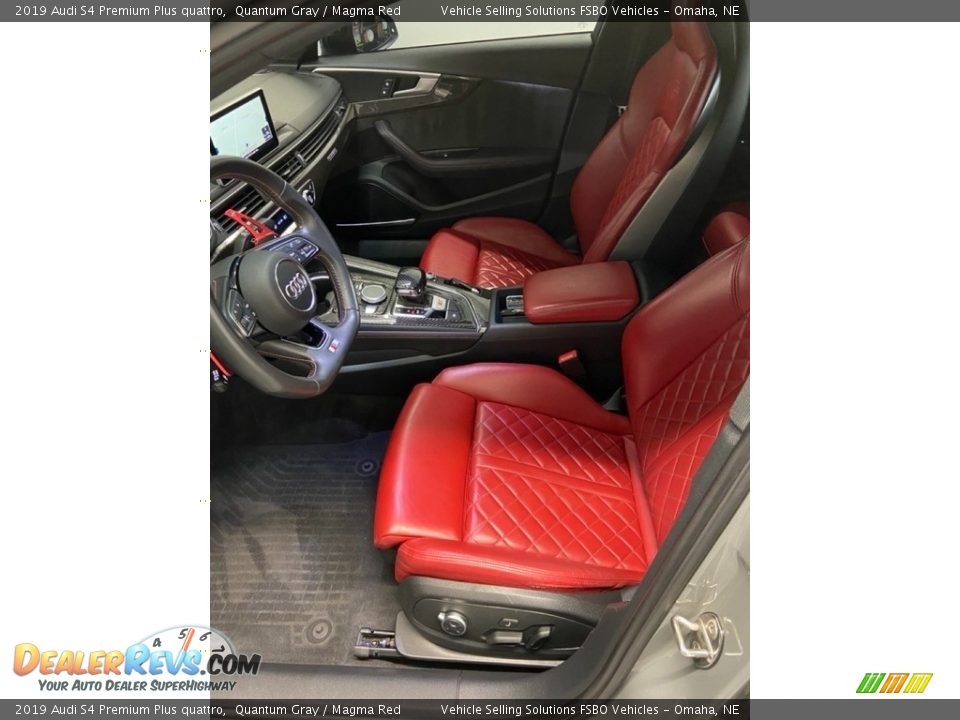Front Seat of 2019 Audi S4 Premium Plus quattro Photo #3
