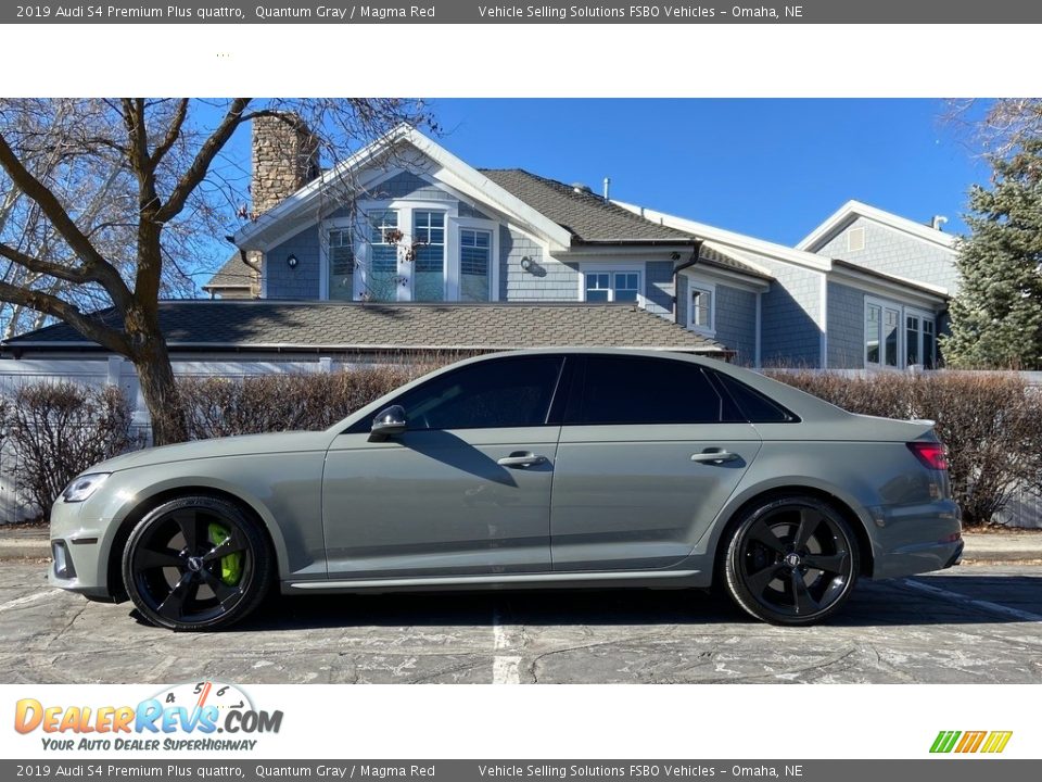 Quantum Gray 2019 Audi S4 Premium Plus quattro Photo #7